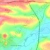 Seaton topographic map, elevation, terrain