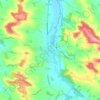 Castéra-Verduzan topographic map, elevation, terrain