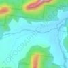 Wolgan Valley topographic map, elevation, terrain