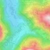 Vusanje topographic map, elevation, terrain