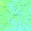 Pueblo Nuevo topographic map, elevation, terrain