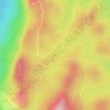 Biligiri Rangana Betta topographic map, elevation, terrain