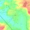 Teigh topographic map, elevation, terrain