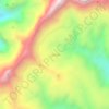 Canechi topographic map, elevation, terrain