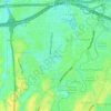 Jakasetia topographic map, elevation, terrain