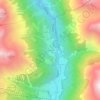 Granstein topographic map, elevation, terrain