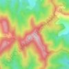 Le Taillefer topographic map, elevation, terrain