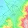 Broadway topographic map, elevation, terrain