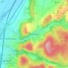 Bishausen topographic map, elevation, terrain