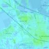 Napels topographic map, elevation, terrain