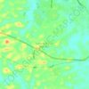 Kampung Bukit Kelulut topographic map, elevation, terrain