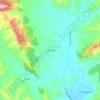 Greenlands topographic map, elevation, terrain