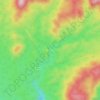 Yachuli topographic map, elevation, terrain