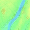 Saint-Antoine-sur-Richelieu topographic map, elevation, terrain