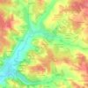 Le Bouchau topographic map, elevation, terrain