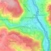 Oelmuehle topographic map, elevation, terrain