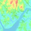 Boffa topographic map, elevation, terrain