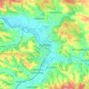 Tuchów topographic map, elevation, terrain