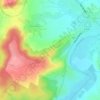 Les Ardennes topographic map, elevation, terrain