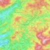 Vargem Alta topographic map, elevation, terrain
