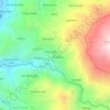 Laguan topographic map, elevation, terrain