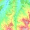 Augstal topographic map, elevation, terrain