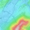 Gallmist topographic map, elevation, terrain