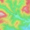 Thal topographic map, elevation, terrain