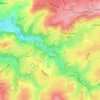 Goidsdaele topographic map, elevation, terrain