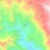 El Rodeo topographic map, elevation, terrain