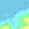 Manaure topographic map, elevation, terrain