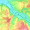 Fains-les-Sources topographic map, elevation, terrain