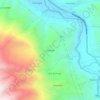 Purhuay topographic map, elevation, terrain
