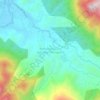 Hulu Chemperuh Aboriginal Village topographic map, elevation, terrain