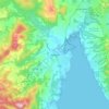 Margate topographic map, elevation, terrain