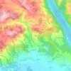 Reith topographic map, elevation, terrain