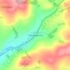 Templeglantine topographic map, elevation, terrain