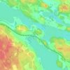 Viala topographic map, elevation, terrain