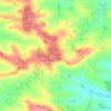 A Coucon topographic map, elevation, terrain