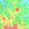 Kobernaußen topographic map, elevation, terrain