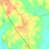 Sunset topographic map, elevation, terrain