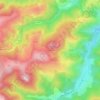 Roche Besse topographic map, elevation, terrain