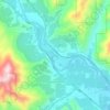 Peshastin topographic map, elevation, terrain