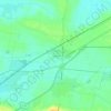 La Gorre topographic map, elevation, terrain