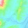 Cantipay topographic map, elevation, terrain