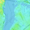 WNYC-AM (New York) topographic map, elevation, terrain