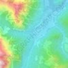 Dietlgut topographic map, elevation, terrain