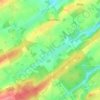 Tahier topographic map, elevation, terrain