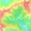 U Vignale topographic map, elevation, terrain