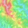 Vagliagli topographic map, elevation, terrain